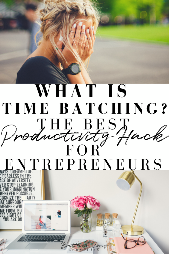What is time batching? The best productivity hack for entrepreneurs! Learn how to start using Time Batching your work. This is the best productivity tip for bloggers and working from home. Learn how to schedule your time and have more time! 